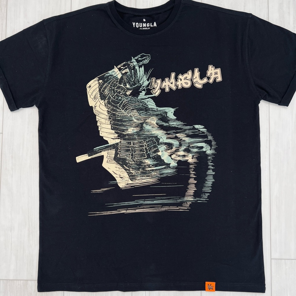 YoungLA 452 the flock tee - Samurai Code Mens Large XXLarge